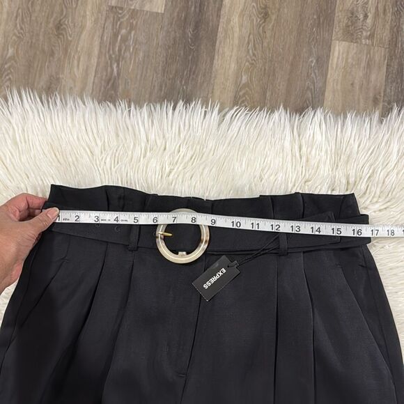 EXPRESS DRESS PANTS TROUSER SUPER HIGH RISE SIZE 12R - Picture 7 of 13